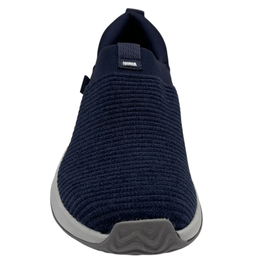 Ryka Women's Encore Knit Plus Athletic Casual Shoes Size 8.5 Blue Slip-on Style‎